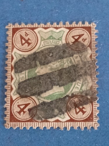 Timbre grande bretagne 1887 - timbre,