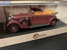 Esval EMEU43043E Mercedes Benz 290 W18 Cabriolet B Top up Marron 1933  1/43
