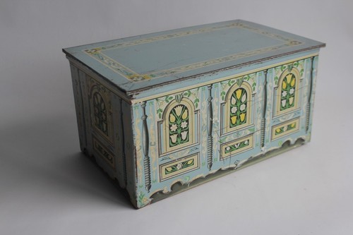 Boîte biscuit tôle - boîte, à
