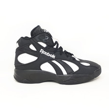 Reebok Above The Rim ATR Pump Vertical Black White Shoe Sneaker Mens Size 9 NEW