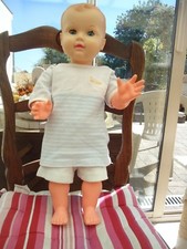 ANCIENNE POUPEE BAIGNEUR RATTI DE 55 CM