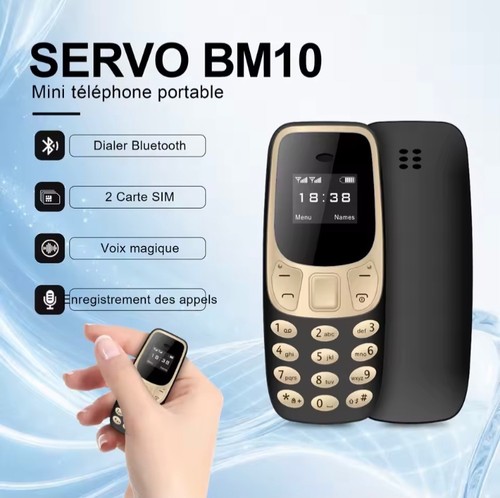 Servo bm10 mini téléphone - bm10,