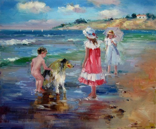 Landscape children the - landscape,