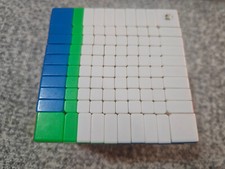 YuXin Little Magic 10x10x10 Puzzle Cube 10x10 Stickerless High Level Twist  Cub