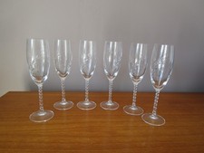 6 Flutes à Champagne 17 cl en