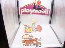 PLAYMOBIL - KLICKY - RARE CIRCUS ADVERTISING DISPLAY - PLV - 1974 - ANTIQUE -
