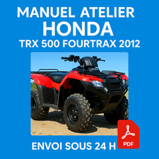 Manuel Atelier Honda TRX 500