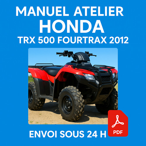 Manuel atelier honda trx - manuel,
