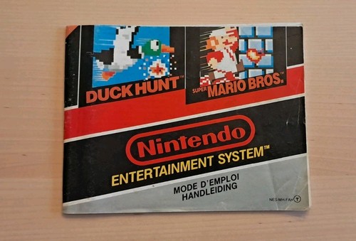 Notice jeu nintendo nes - notice, super