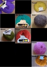 Pelote laine 70% angora et 30%