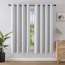 Paire de rideaux occultants 55 x 68 pouces, rideaux à oeillets isolés...