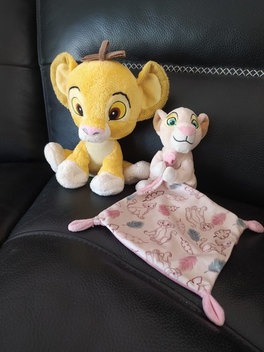 Peluche doudou disney roi - peluche,