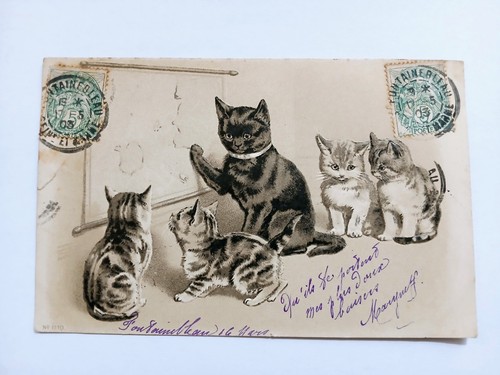 Carte postale ancienne cpa - carte,