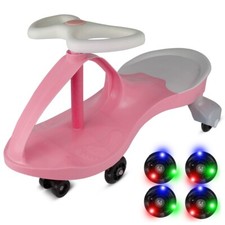 MalPlay voiture à gravité Roues LED lumineuses Gravity Ride poussette enfants