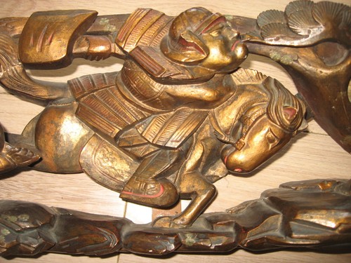 Carved and openwork - and,