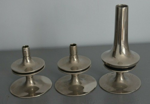 Bougeoir vase métal - bougeoir,