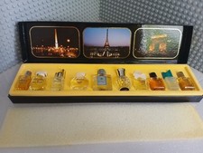 Set of 10 Miniatures The Best Perfumes of Paris.