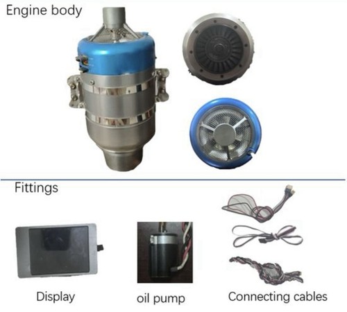 9kg thrust turbine - thrust,