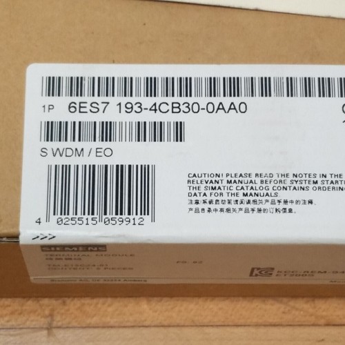 New siemens 6es7193 - new, 6es7193-4cb30-0aa0