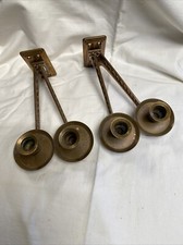 La Paire Art Deco Copper Wall Candle Holder