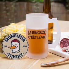 Chope à bière - La binouze