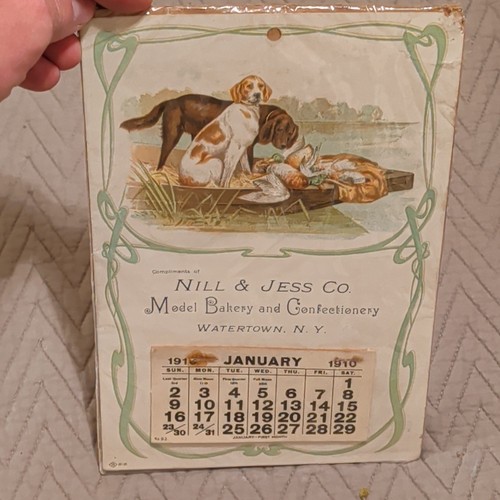 1910 antique advertising - 1910,
