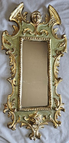 Miroir vintage italien - , bois