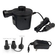 Pour Matelas 12V Voiture Pompe ?? Air Remplissage Rapide Trois Buses Interchange