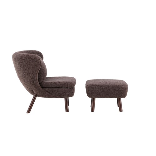Fauteuil pouf bouclette - &,
