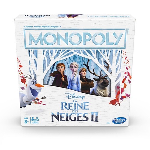 Monopoly reine des neiges - monopoly,