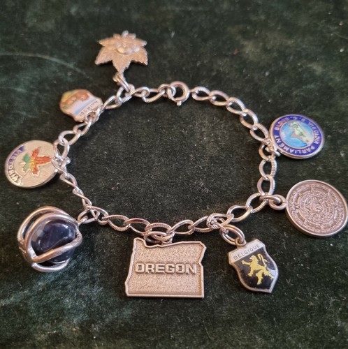 Bracelet vintage argent - ,