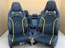 ⭐️ Sièges En Cuir Mercedes Origine CLA45 AMG Performance RECARO W118 VOLANT ⭐️