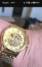 Montre Automatique Hommes Gold