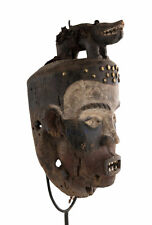 Masque Nkonde Congo Nkisi - Fétiche à clous -  Art coutumier africain  # 17213