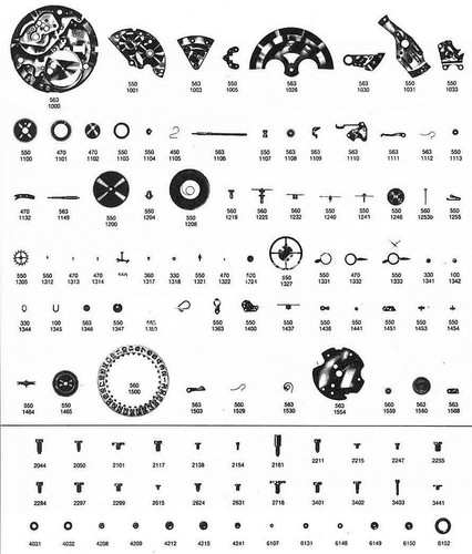 Omega parts original 550 - parts,