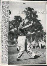 1969 Press Photo Jimmy DeMaret Ends 1st Round with a 36-37 at Houston Classic