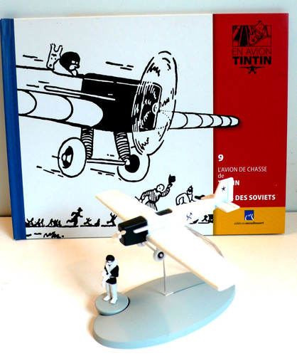 Avion tintin de - , l'avion