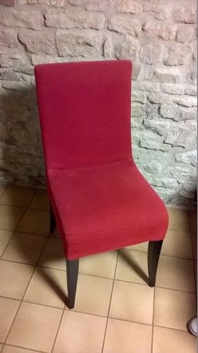 Chaises wittmann tissu - chaises,