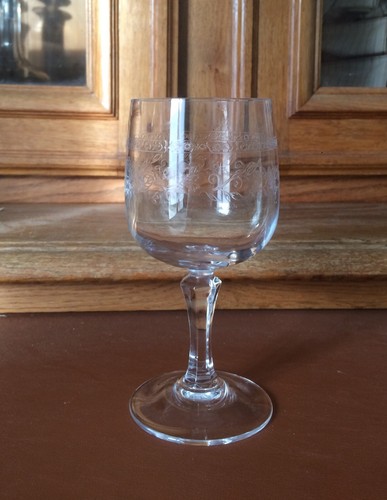 Verre vin rouge cristal - verre, a