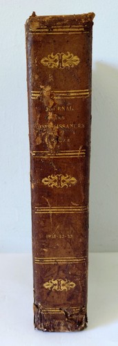 Ancien livre journal des - "journal,