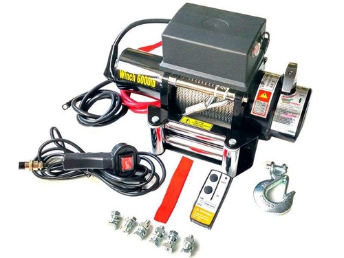 Treuil electrique 12v - electrique, 2721kg