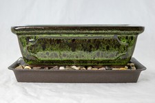 8" Rectangular Moss Green