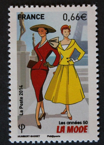 Timbre france années 50 - -,