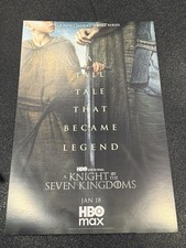 Game of Thrones, A Knight of seven kingdoms Poster, NYCC 2025 panel exclusive