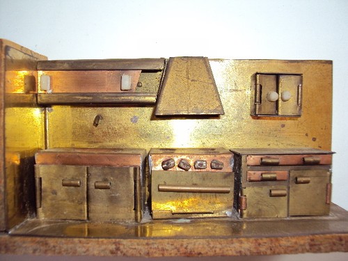 Ancienne miniature cuisine - ancienne,