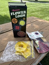 Ronco Flower Loom Vintage 1970's Retro Game Handicraft Boxed Manual Good Order