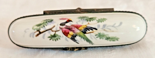 Boite pilules porcelaine - boite, en