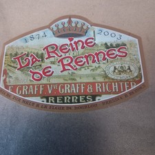 Étiquette biere Brie GRAFF