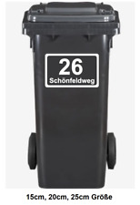 Numéro de maison autocollant