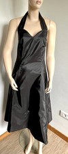 T40 Evening Dress Bare Shoulder & Back Cocktail Ceremony Chic Nylon Black 299!